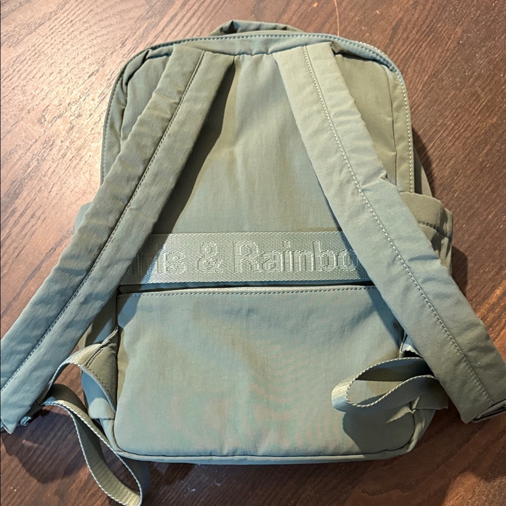 Iris and Rainbow Olive Mini Backpack - Picture 2 of 6